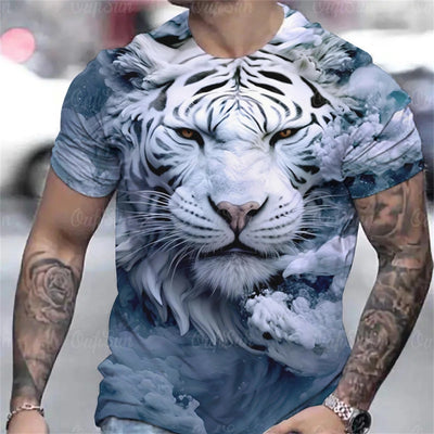 Men’s 3D Animal Print Rave T-Shirt – 22 Designs