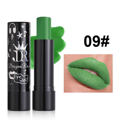 Dragon Ranee Velvet Matte Lipstick – 12 Vibrant Festival Shades -Rave Outfit Addons -Rave Mates