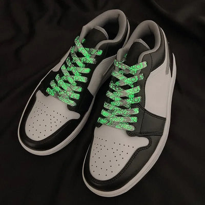 Glow In The Dark Rave Shoelaces – Festival Ready Laces -Rave Shoes -Rave Mates