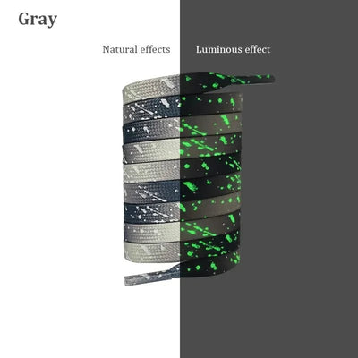 Glow In The Dark Rave Shoelaces – Festival Ready Laces -Rave Shoes -Rave Mates