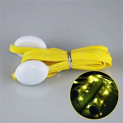 LED Glow Shoelaces – Light Up Rave & Festival Laces -Rave Shoes -Rave Mates