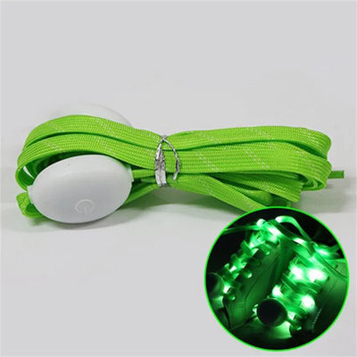 LED Glow Shoelaces – Light Up Rave & Festival Laces -Rave Shoes -Rave Mates