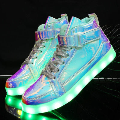 LED Light Up Rave Sneakers -Rave Shoes -Rave Mates