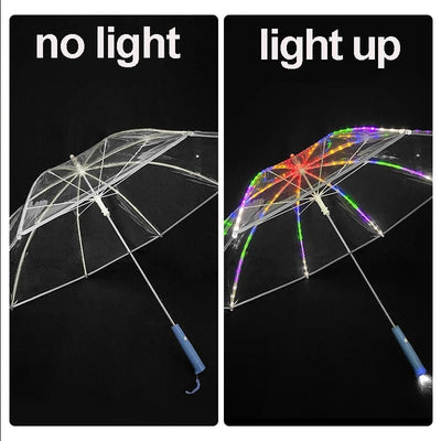 LED Light-Up Umbrella – Rave & Festival Rain Umbrella -Rave Accessories -Rave Mates