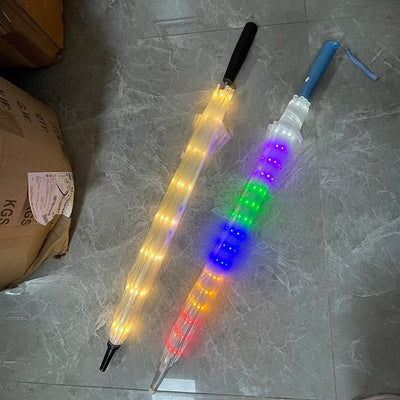 LED Light-Up Umbrella – Rave & Festival Rain Umbrella -Rave Accessories -Rave Mates