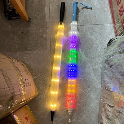 LED Light-Up Umbrella – Rave & Festival Rain Umbrella -Rave Accessories -Rave Mates