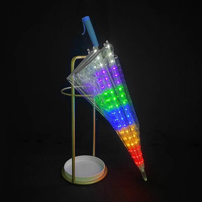 LED Light-Up Umbrella – Rave & Festival Rain Umbrella -Rave Accessories -Rave Mates