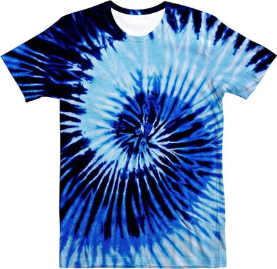 Men’s Tie-Dye Rave T-Shirt - 8 Colourful Designs -Man's Rave Outfits -Rave Mates