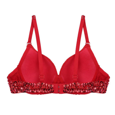 Sparkle Sequin Rave Bra – Festival Statement Top -Rave Bras -Rave Mates