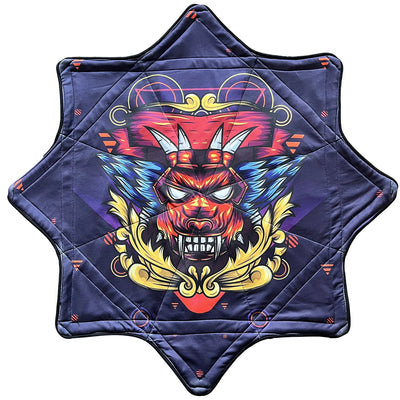Spinning Festival Mat – Psychedelic Rave Flow Prop -Rave Accessories -Rave Mates