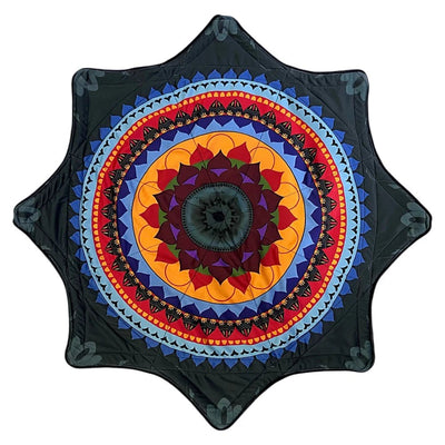 Spinning Festival Mat – Psychedelic Rave Flow Prop -Rave Accessories -Rave Mates