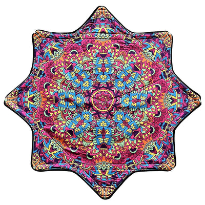 Spinning Festival Mat – Psychedelic Rave Flow Prop -Rave Accessories -Rave Mates