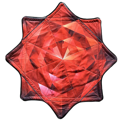 Spinning Festival Mat – Psychedelic Rave Flow Prop -Rave Accessories -Rave Mates