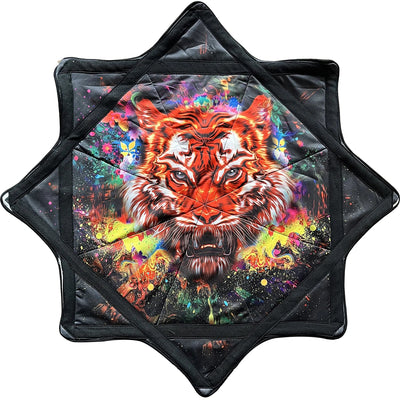 Spinning Festival Mat – Psychedelic Rave Flow Prop -Rave Accessories -Rave Mates