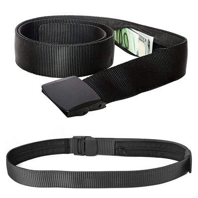 RaveSafe Belt Anti Theft 1.2M - Black - Hidden Stash - Rave Mates