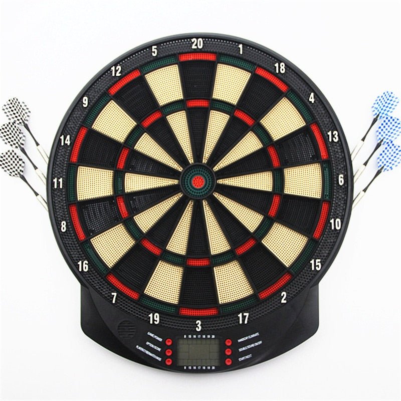 15-inch electronic dartboard set LCD display - Rave Mates