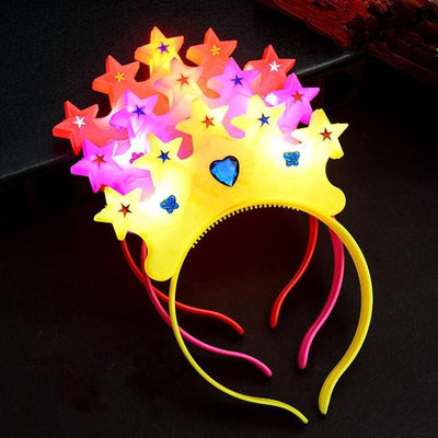 Flashing Glow Headbands -Headband -Rave Mates