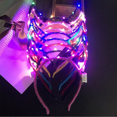 Flashing Glow Headbands -Headband -Rave Mates