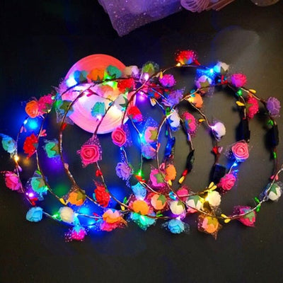 Flashing Glow Headbands -Headband -Rave Mates