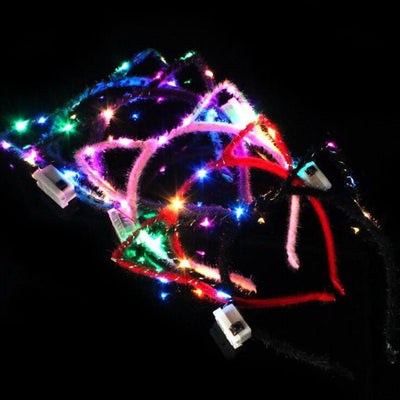 Flashing Glow Headbands -Headband -Rave Mates