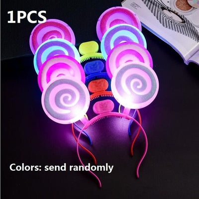 Flashing Glow Headbands -Headband -Rave Mates