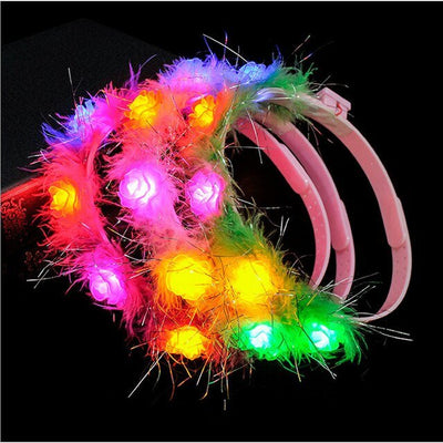 Flashing Glow Headbands -Headband -Rave Mates