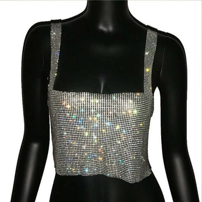 Backless Top -Crop Top -Rave Mates