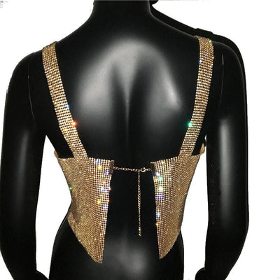 Backless Top | Rave Top -Crop Top -Rave Mates