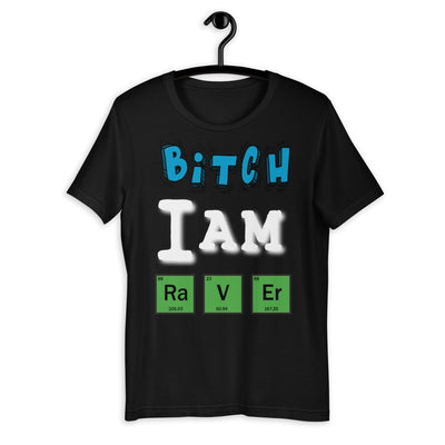 I am Raver | Rave T-shirt -Rave T-shirts For Guys & Women's -Rave Mates