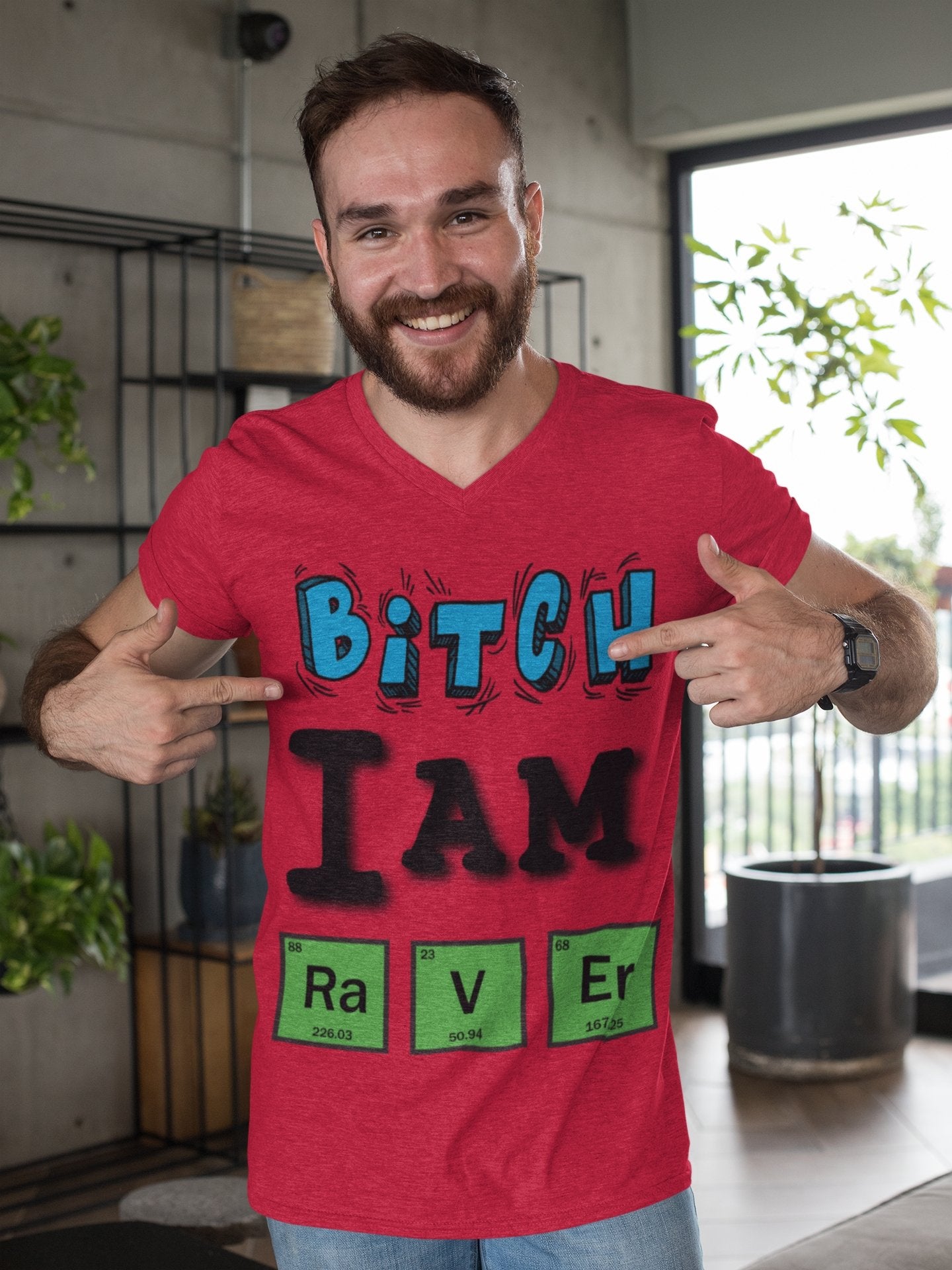 I am Raver | Rave T-shirt -Rave T-shirts For Guys & Women's -Rave Mates
