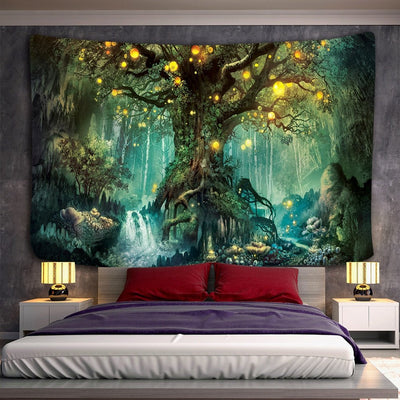 The Wishing Tree Tapestry - Festival Tapestry - Rave Mates