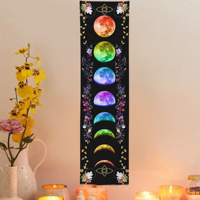 Moon Phase Tapestry - Festival Tapestry - Rave Mates