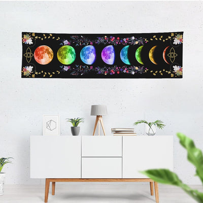 Moon Phase Tapestry - Festival Tapestry - Rave Mates