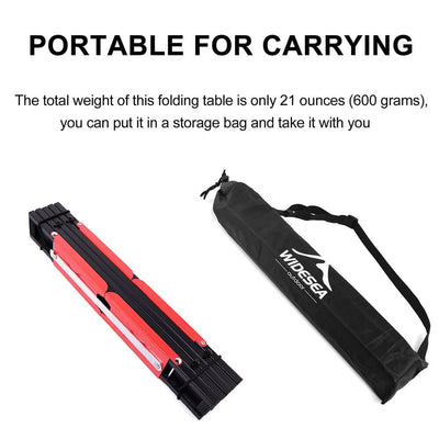 Folding Camping Table -Festival Camp Gear -Rave Mates