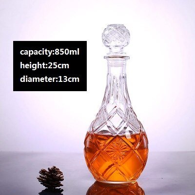 Empty Whiskey Bottle Glass -Party Room Equipment -Rave Mates