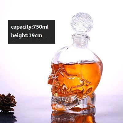 Empty Whiskey Bottle Glass -Party Room Equipment -Rave Mates
