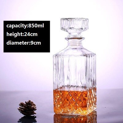 Empty Whiskey Bottle Glass -Party Room Equipment -Rave Mates