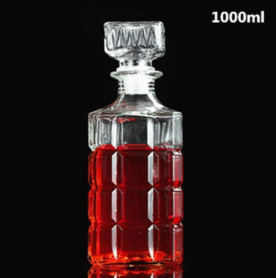 Empty Whiskey Bottle Glass -Party Room Equipment -Rave Mates