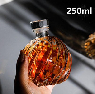 Empty Whiskey Bottle Glass -Party Room Equipment -Rave Mates