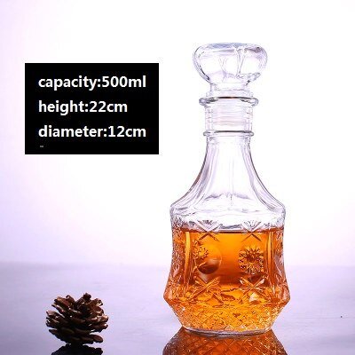 Empty Whiskey Bottle Glass -Party Room Equipment -Rave Mates