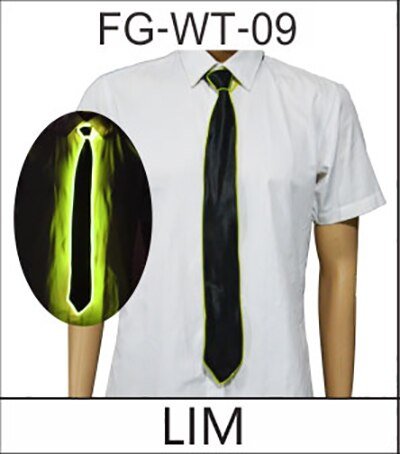 Flashing Cosplay LED Tie -Mans Rave Outfit -Rave Mates