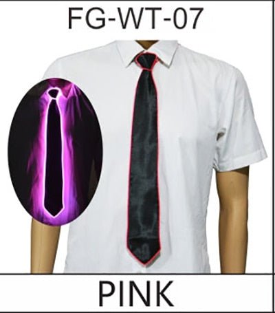 Flashing Cosplay LED Tie -Mans Rave Outfit -Rave Mates