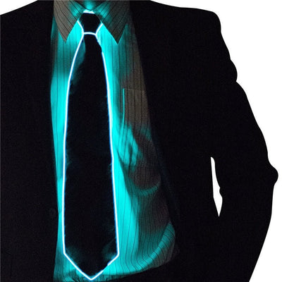 Flashing Cosplay LED Tie -Mans Rave Outfit -Rave Mates