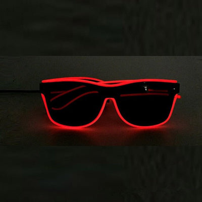 LED El Wire Sunglasses - Rave Glasses - Rave Mates