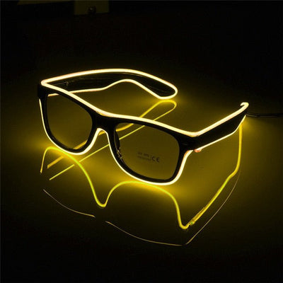 LED El Wire Sunglasses - Rave Glasses - Rave Mates