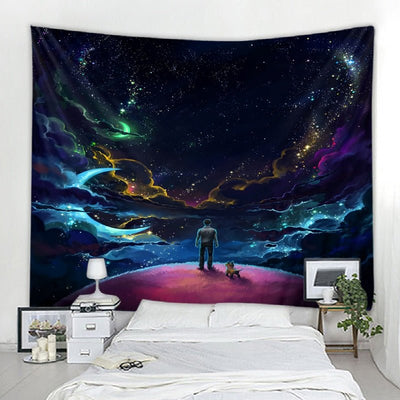 Forest Tapestry Wall -Festival Tapestry -Rave Mates