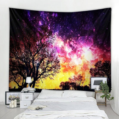 Forest Tapestry Wall -Festival Tapestry -Rave Mates