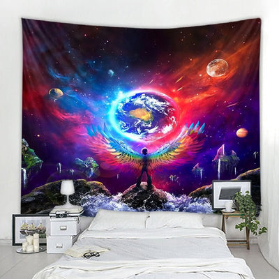 Forest Tapestry Wall -Festival Tapestry -Rave Mates