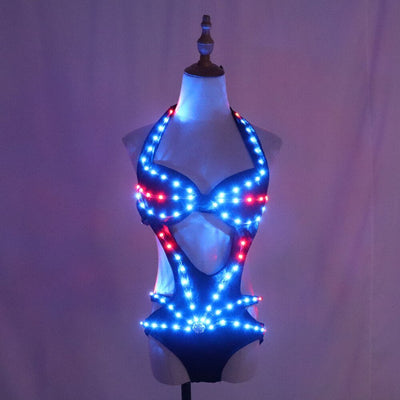 Full Color LED Lights Bodysuit -Light Show Perfomance -Rave Mates