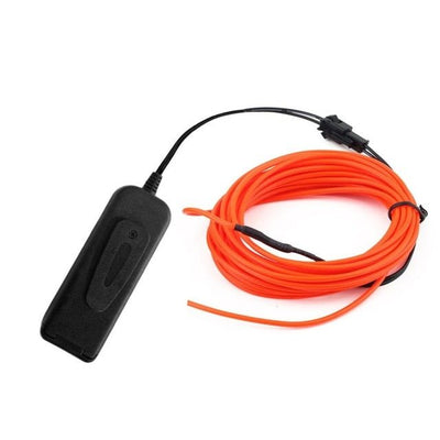 LED Glow EL Wire Cable Costume -Description -Rave Mates